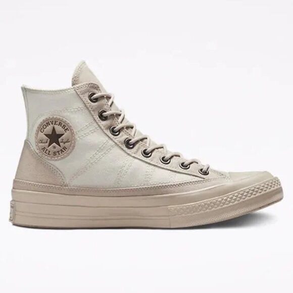 🏜 [BRAND NEW] CONVERSE CHUCK 70 HIGH GORE-TEX PAPYRUS LIGHT BONE MENS SIZE 9 🏜 - Picture 1 of 14